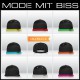 NEU Snapback Set Bonnie & Clyde hochwerig Bestickt