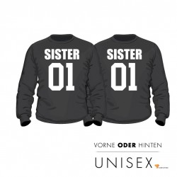 Partner Pulli Set "Sister and Sister" für Sie und Sie