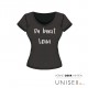 T-Shirt "Du bimst" mit Wunschtext