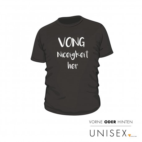 T-Shirt " VONG " mit Wunschtext