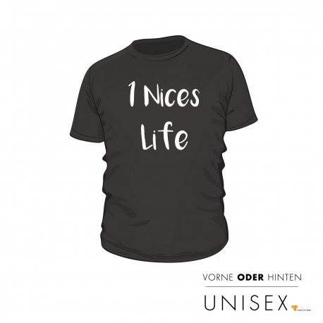 T-Shirt " 1 Nices " mit Wunschtext