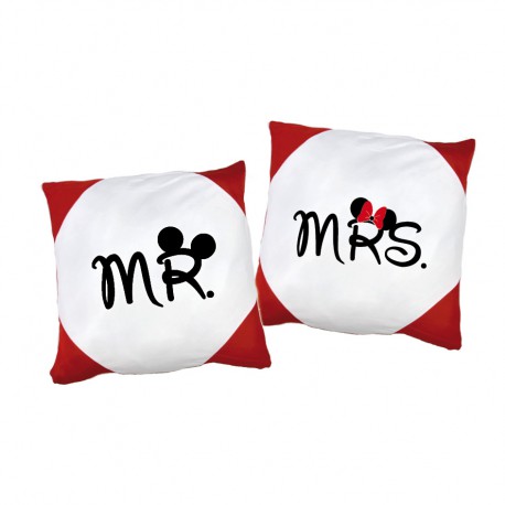 Kissen Set Mr. & Mrs.