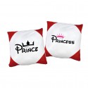 Kissen Set Prince & Princess mit oder ohne Füllung