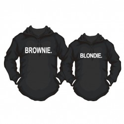 Partner Hoodie Set Blondie. & Brownie. für Sie und Ihn 